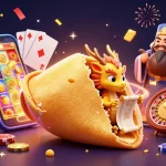 SIN88 inspires excitement with a dynamic 3D casino scene featuring a fortune cookie and gaming elements.