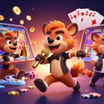 15a permite jogar em um cassino animado, interagindo com personagens divertidos e jogos emocionantes.