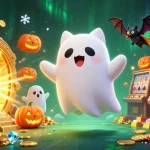 O k456 oferece uma experiência de cassino única com jogos e bônus atraentes, capturada em uma ilustração vibrante.