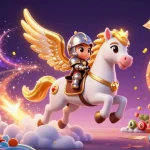 Engage with jilicc online betting, featuring a vibrant, interactive 3D gaming scene with explosive elements.