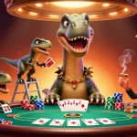 Play poker with a brontosaurus while discovering tải sunwin in a vibrant casino scene.