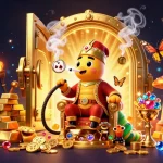 Experience the thrilling world of crazyvegas: a vibrant 3D illustration of a whimsical casino adventure.